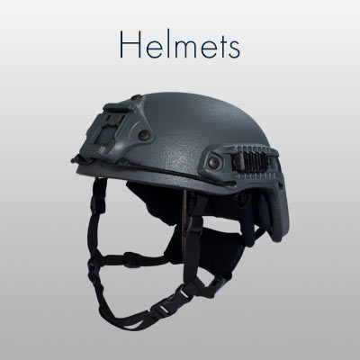 Ballistic helmets and helmet accessories